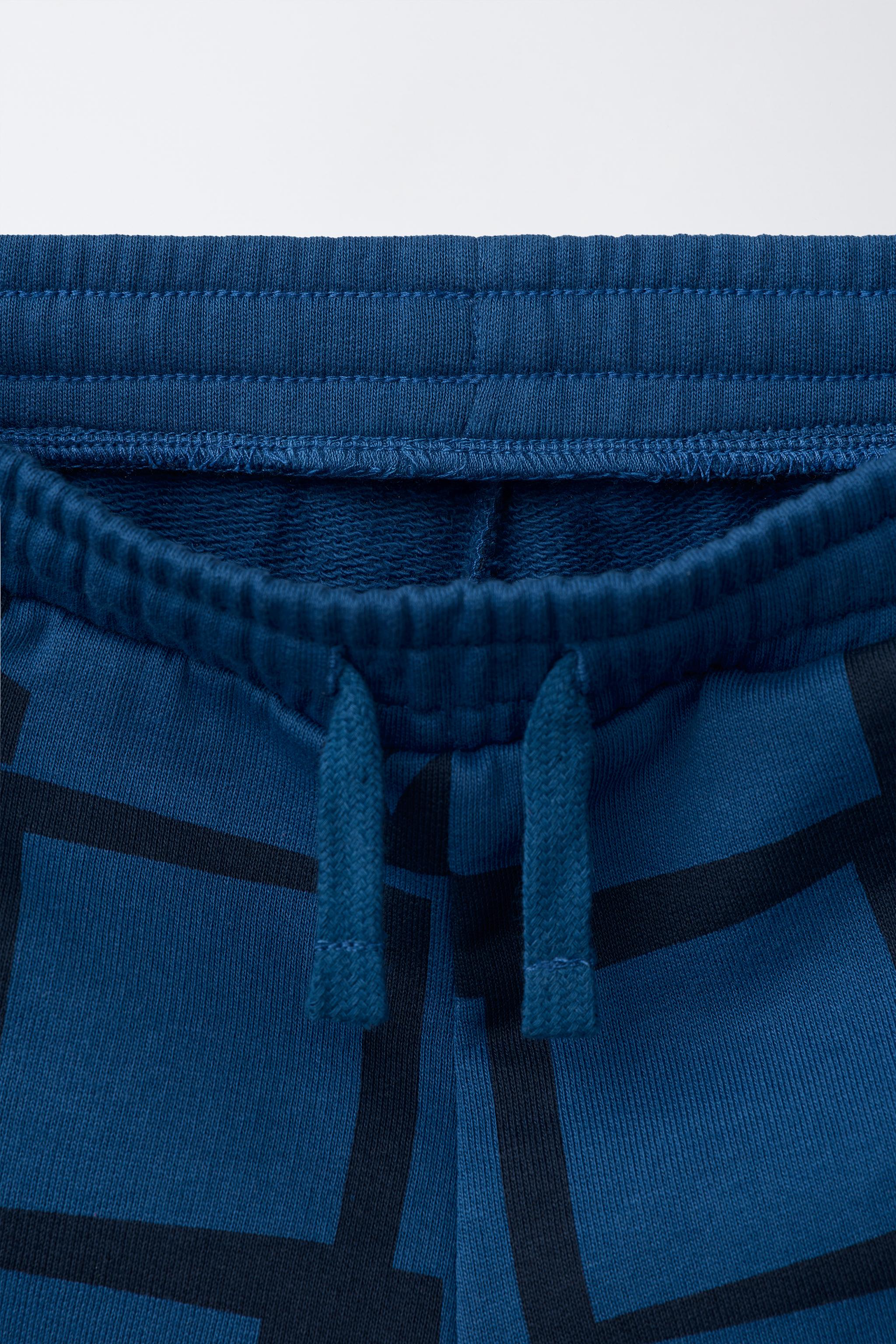 BERMUDA EN MOLLETON DAMIER